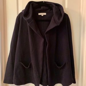 Loft hooded blazer